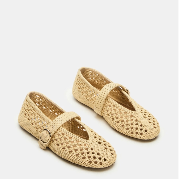 Steve Madden Alara Woven Flats - Picture 1 of 4